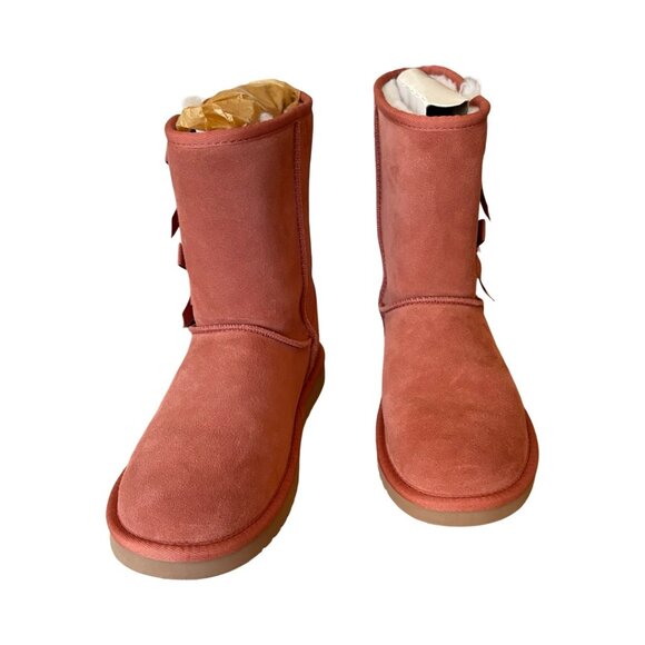 Womens Koolaburra By UGG Victoria Short Bow Boots - Picture 1 of 5